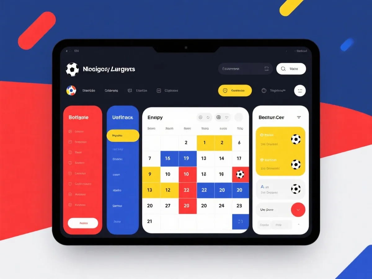 世界杯比赛时间表界面示意