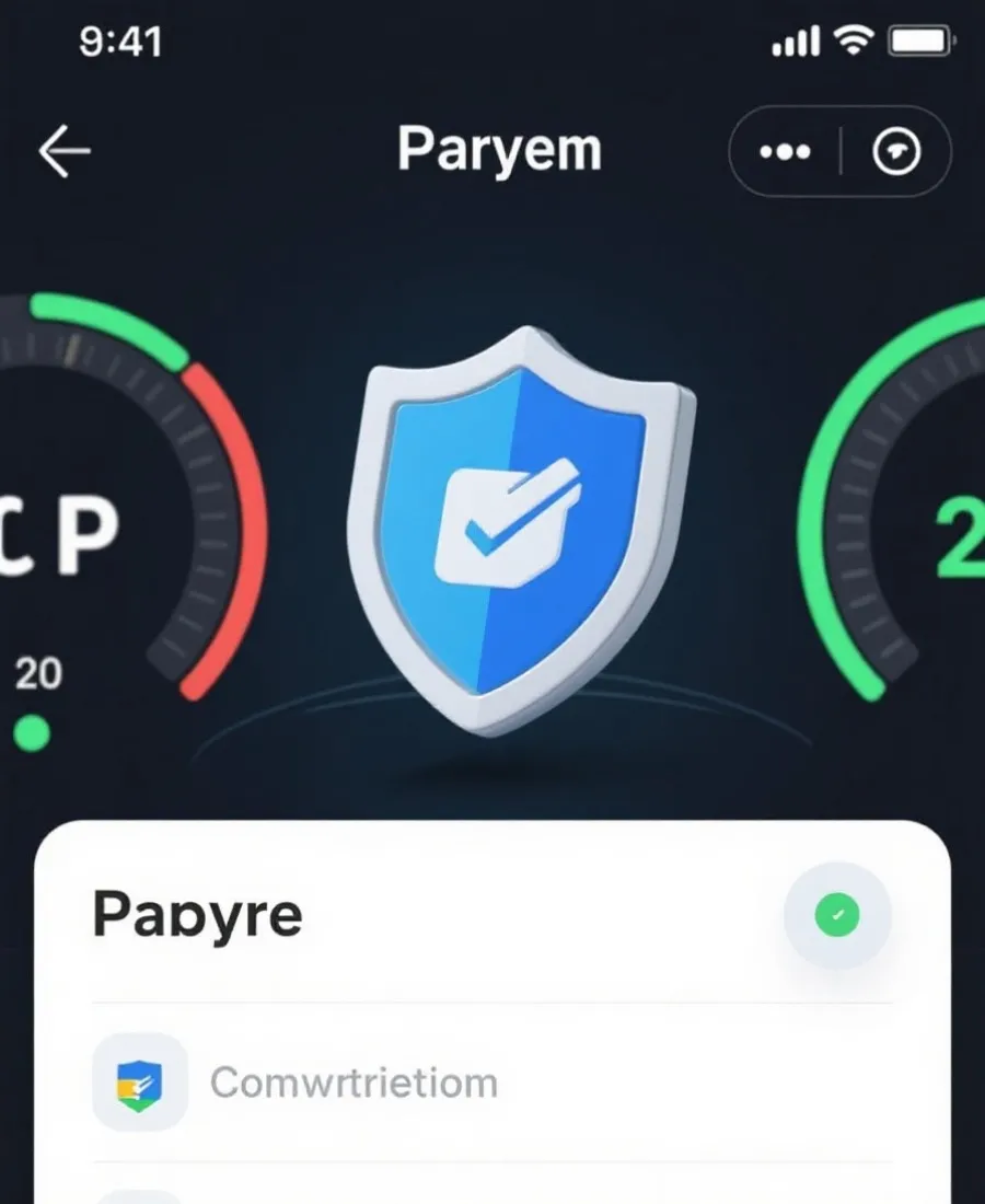 支付安全与到账流程示意图